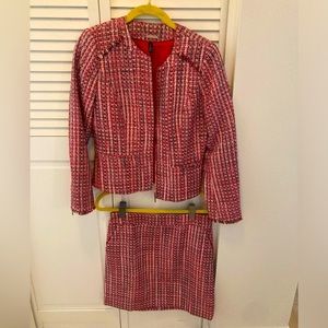 White House Black Market skirt suit set WHBM